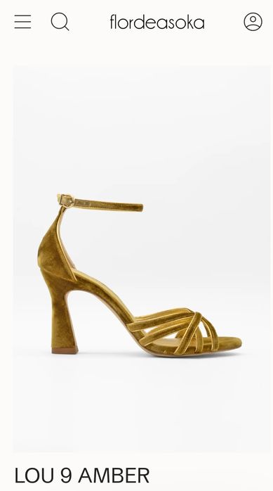 Sandale Lou 9 Amber Flordeasoka 37