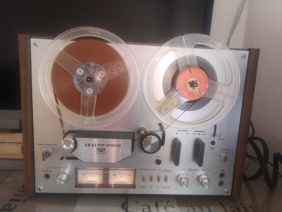 Magnetofon Akai GX 4000D**Foto FED3 ** obiectiv Jupiter8m 50mm f2 **