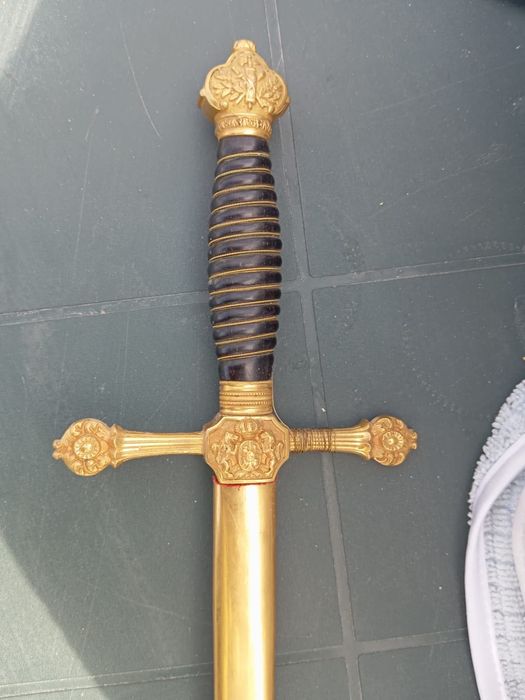Sabie ceremonială Toledo 1876 – model masonic/de colecție