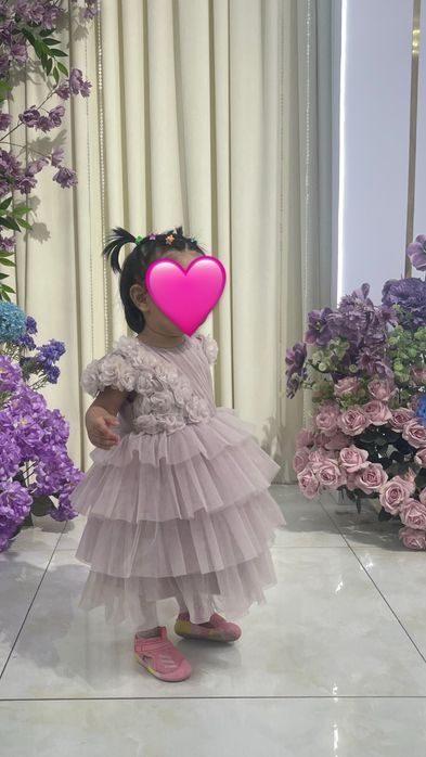 Платье пышное на годик девочке