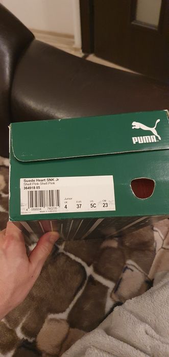 Adidasi puma piele dama 37