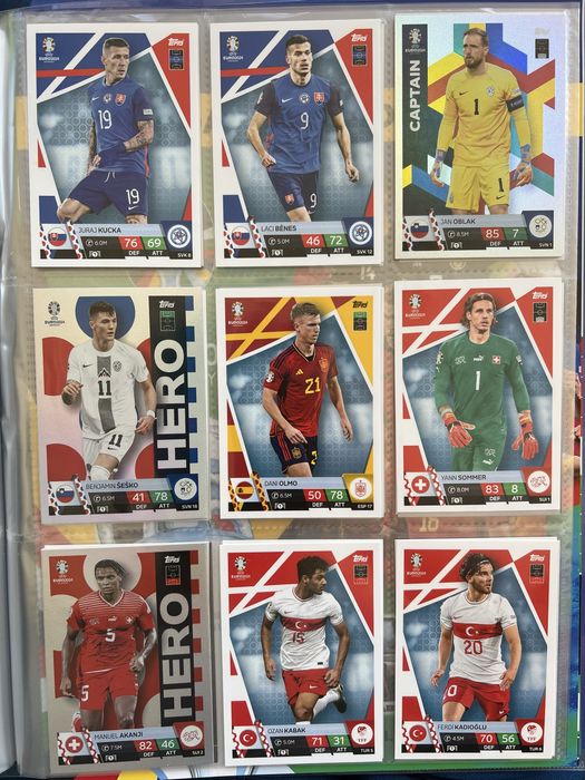 Карти Topps Euro 2024