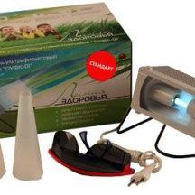 Облучатель Ультрафиолетовый Кварцевый ОУФК-01М "Солнышко" Тубус