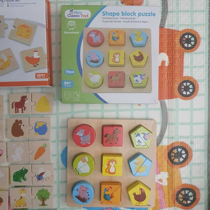 Образователни дървени пъзели и книжки, Точната книжка , Цветовете