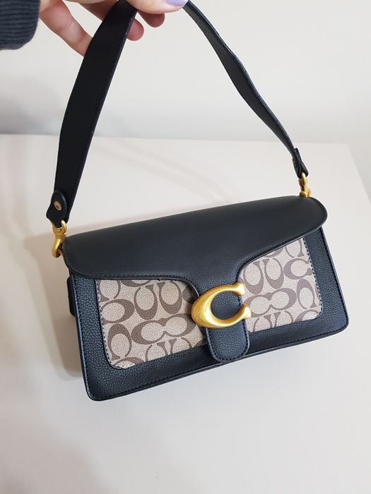 Coach geantă neagră