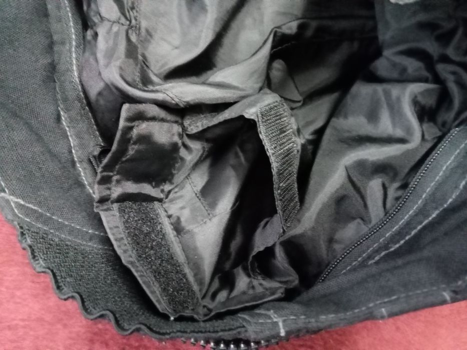 Pantaloni moto textil cu protecții, mărimea 52