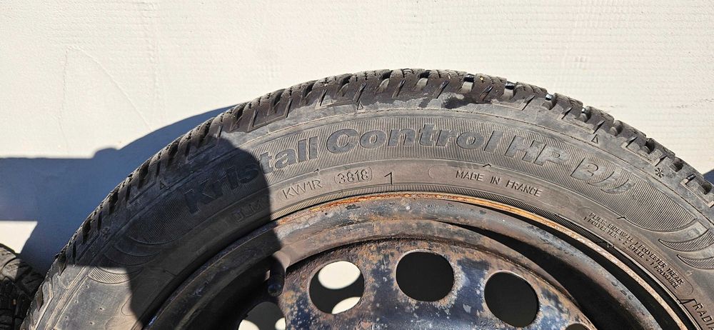 Зимни гуми Fulda 195 50 15+железни джанти за Мицубиши Колт 6