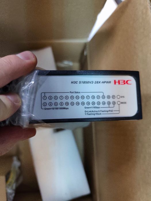 Сетевой управляемый коммутатор с PoE