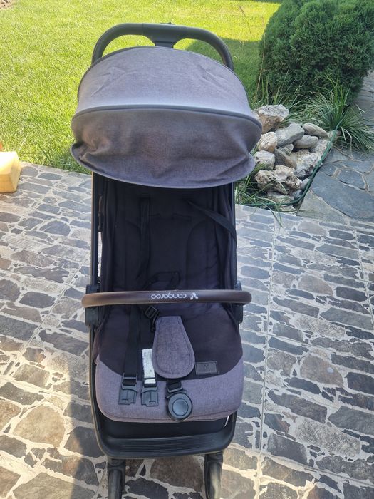 Лятна количка Cangaroo - Easy fold, сивa