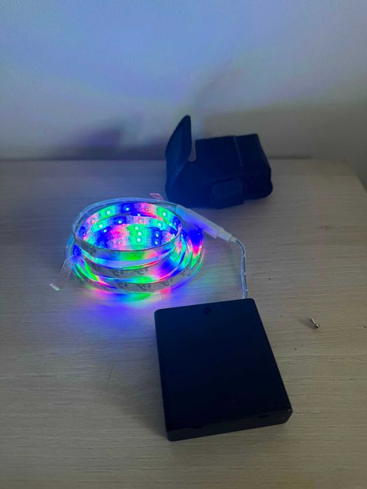 Lumini LED RGB pentru bicicletă Dancra – Kit nou cu husă
