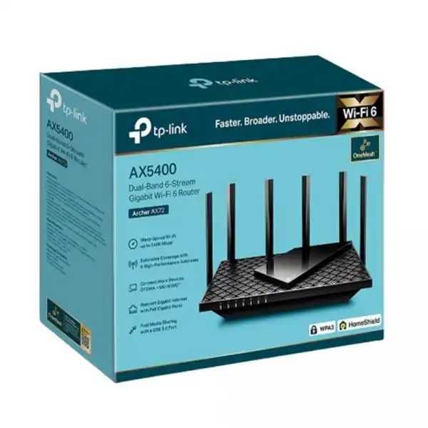 TP-Link Archer AX53/72/72pro AX3000/5400 Wi-Fi 6 Роутер (Router) *-*