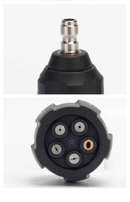 5-в-1 регулируема дюза за водоструйка с бърза връзка 1/4 Quick Connect