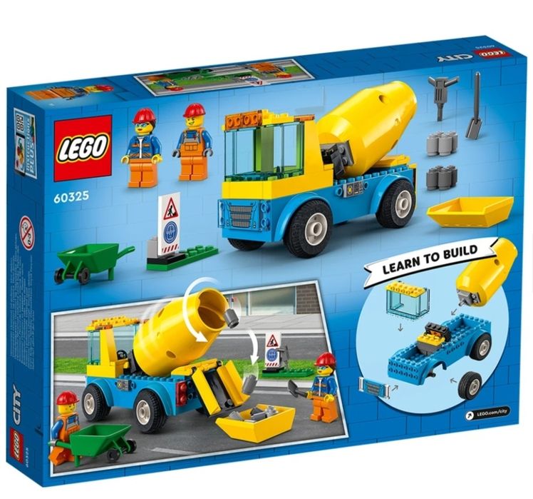 Конструктор LEGO City Бетонобъркачка 60325