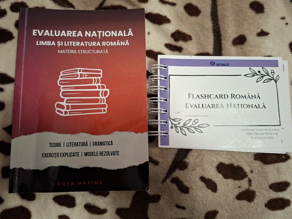 Cărți pt învățat de nota 10 la evaluarea de clasa 8