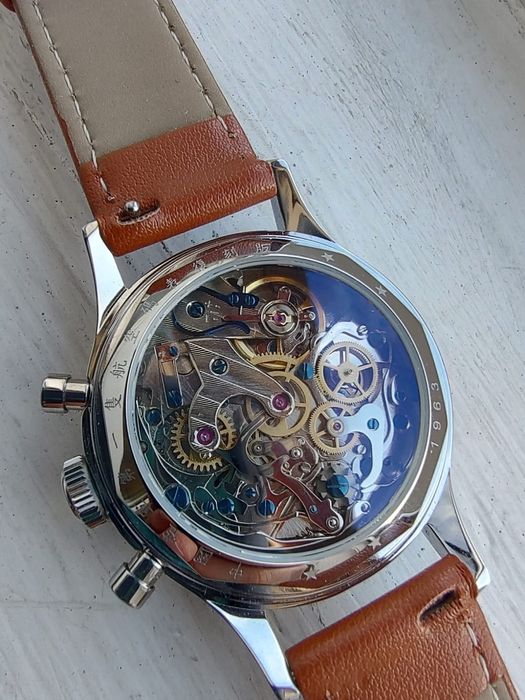 Cronograf ST1901 Seagull Red Star