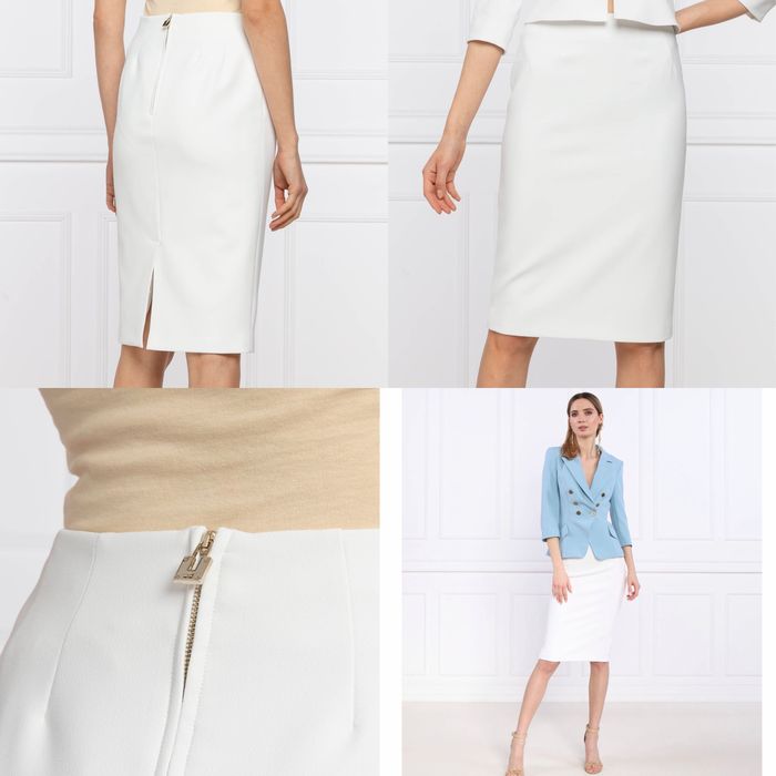 Лот луксозни маркови дрехи и обувки Guess, Twinset, Elisabetta Franchi, Love Moschino, Madden, Schutz, Calvin Klein (XS/39)