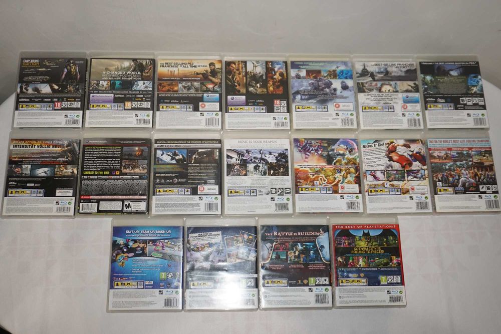Лот от 89 игри за PS3 Resident Evil 5/Bioshock/NFS/GTA 4/MotoGP/GRID 2