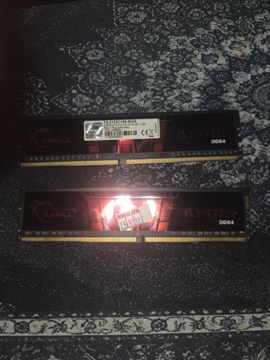 Ddr 4 16 gb ram 2x8 2200mgh не са в наличност