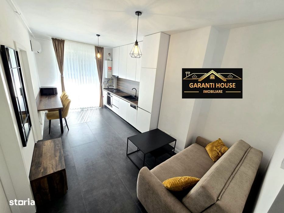 Bloc nou, apartament cu 2 camere, parcare interioara, 390€/Luna