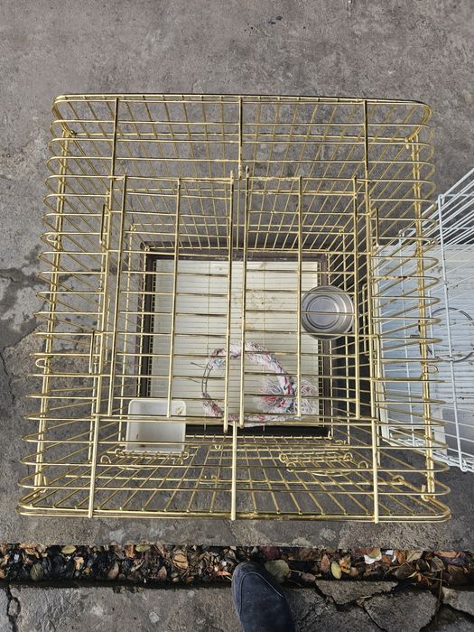 Большой клетка для Попугай. Qafas Золотисти 140 $.  белый 120$