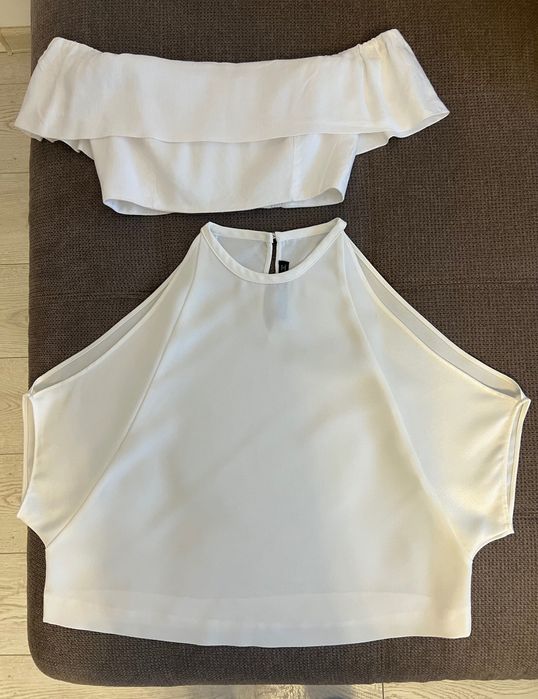 Pachet bluze albe S-XS