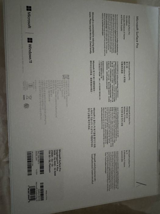 Microsoft Surface pro 11