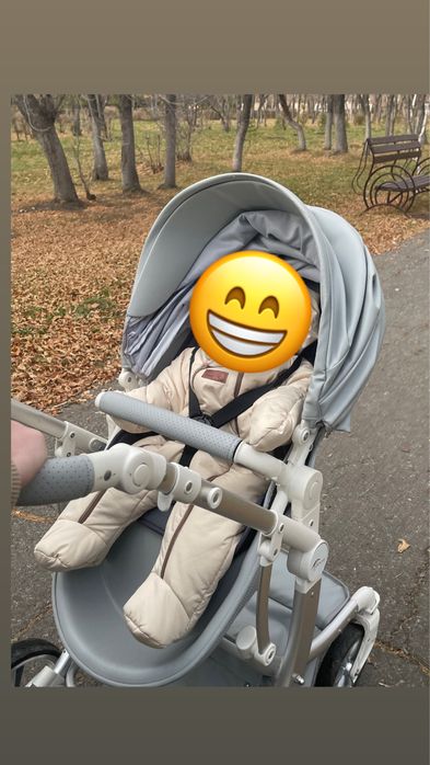 Стильная коляска трансформер