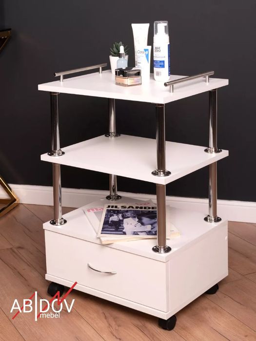 Тележка, помощница, каталка, этажерка, тумбочка на колёсиках.