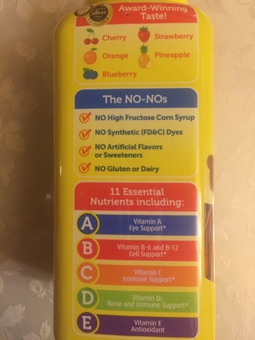 Детские Мултивитамин Lil Critters 300шт Америка форма оплаты лб click