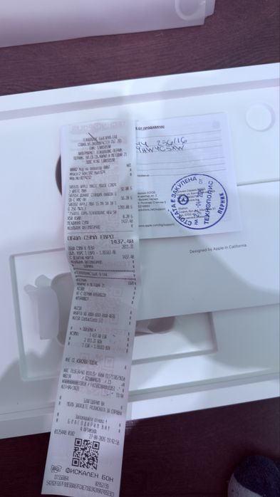 MacBook Air 15 инча с най-новия M4 чип, 16GB RAM и 256GB SSD С гаранция
