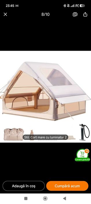 Cort gonflabil..