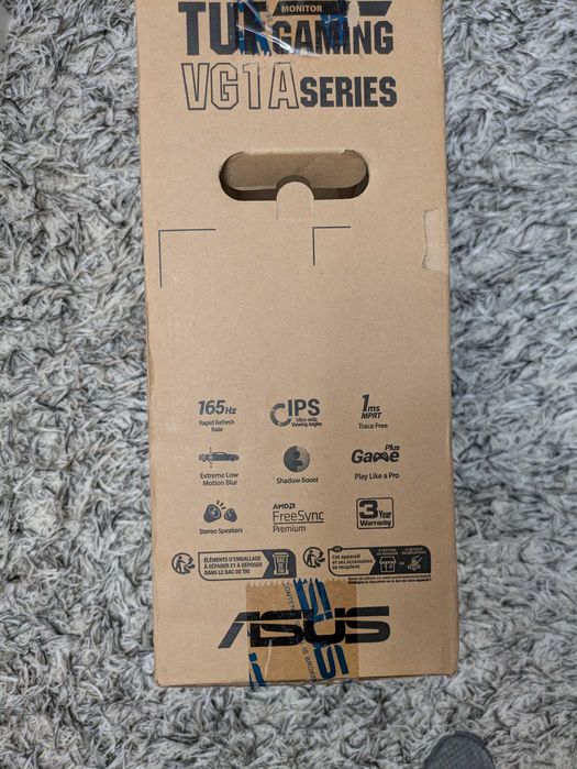 Monitor Gaming ASUS TUF VG249Q1A 23.8 inch, IPS, Full HD, 165Hz