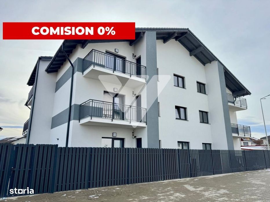 Apartament 2 camere cu balcon etaj 1, parcare in Selimbar Sibiu — fotografia 1