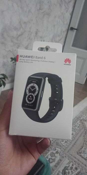 Фитнес часы HUAWEI BAND 6 BLAC
