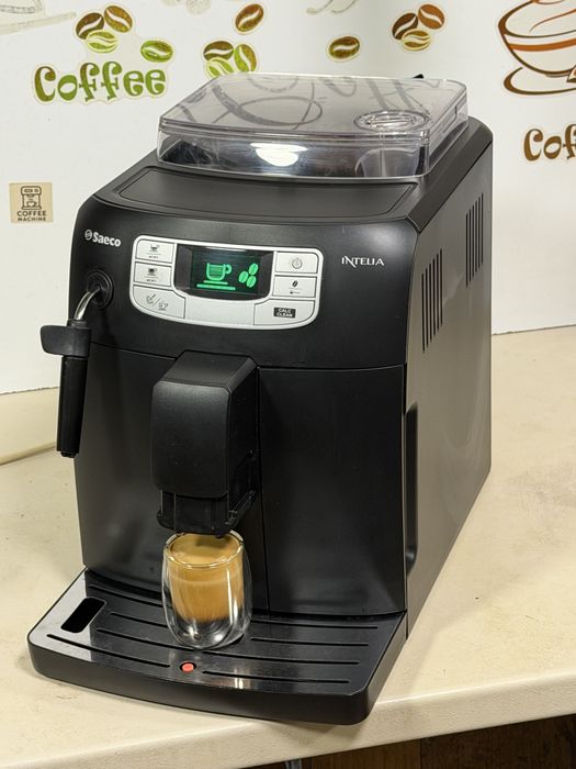 Кафемашина кафе автомат Saeco INTELİA с гаранция