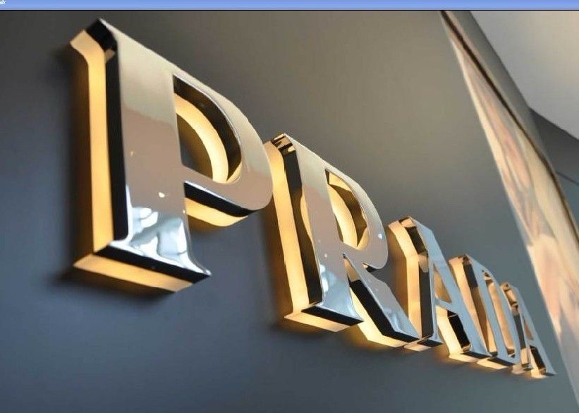 буквы из нержавейки золото, серебро