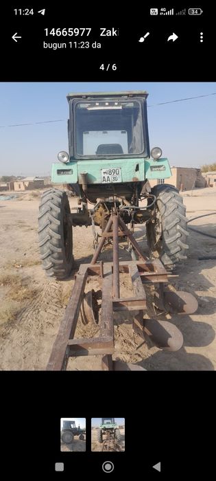 Traktor TTZ 80,11 yili 2008