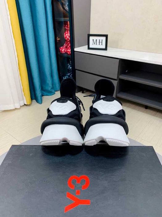 Adidasi Y-3, Kaiwa - White Premium din Piele NOI Yohji Yamamoto Y3