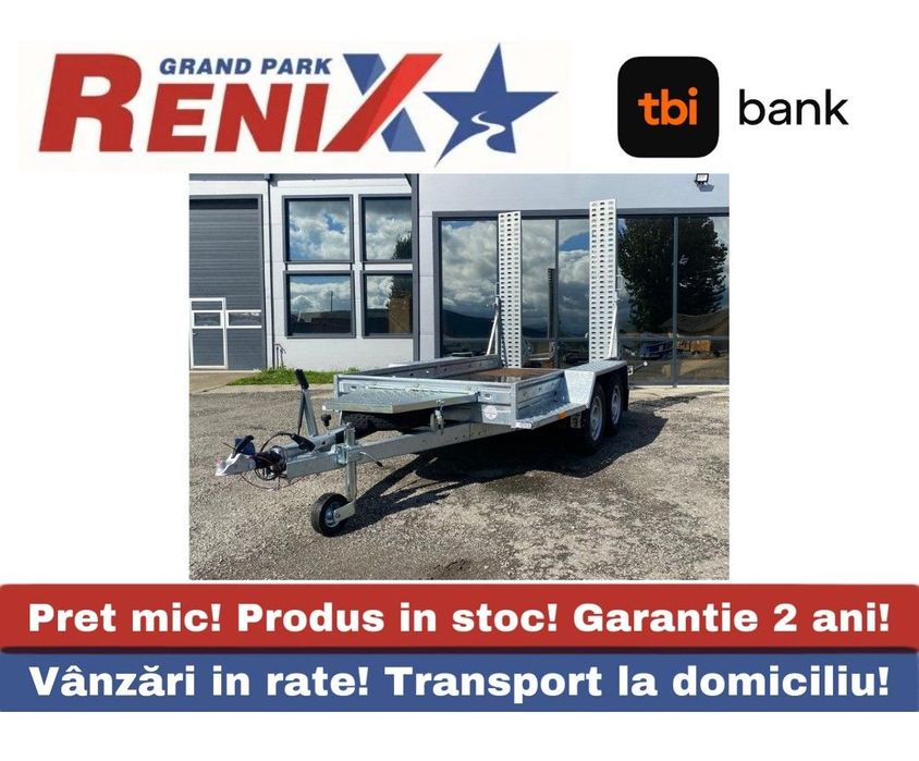 Niewiadow Koparka  Remorca Transport  utilaje 3000kg/3500kg Remorca transport utilaje