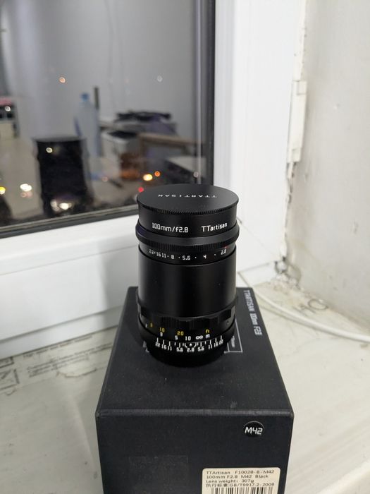 Объектив 100mm F 2.8 M42