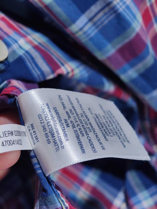 Polo Ralph Lauren Риза  Памучна Мъжка/S/M