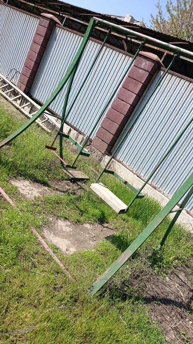 Качеля железная на двоих