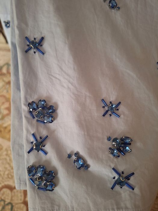 Стильный брючный комплект Zara размер M