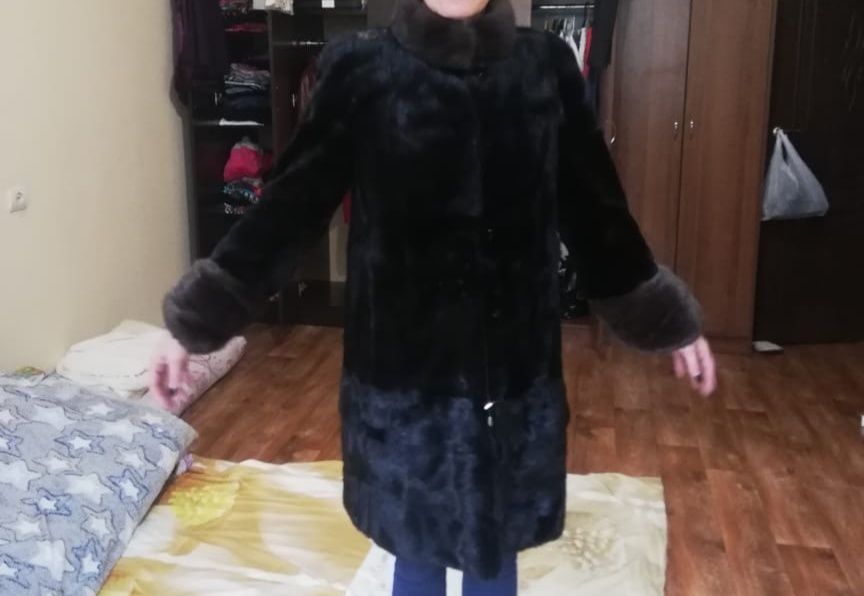 Норковая шуба, новая