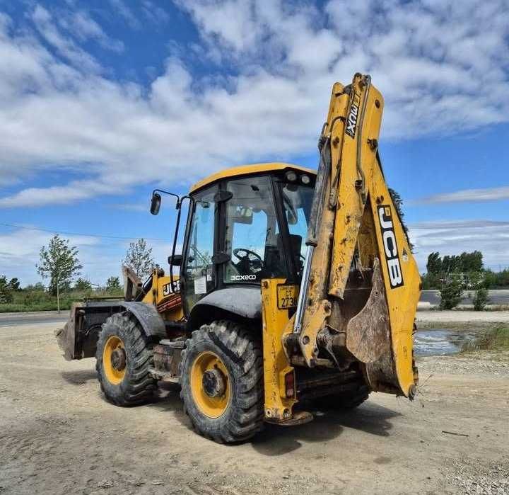 Buldoexcavator JCB 3CX an 2013, AC, cupa multifunctionala, stare perfecta
