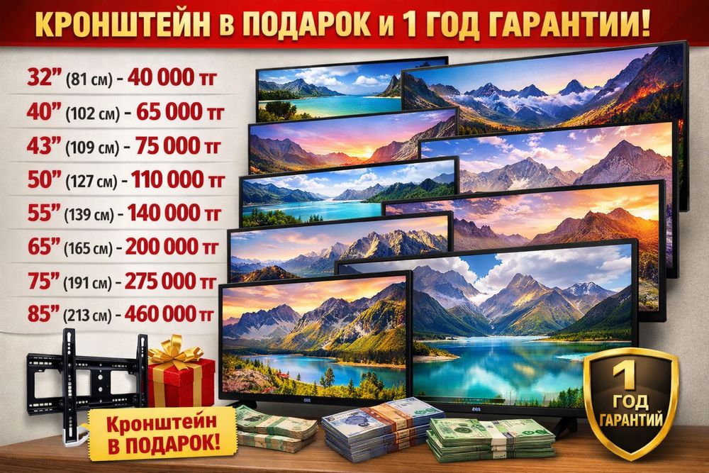 32 дюймов 81 диагональ смарт от40000