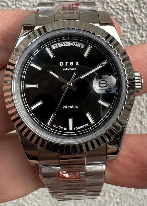 OREX 21 Rubis Made in Romania mecanism japonez Automat Citizen Miyota 8215 Diver 200 m Geam Safir 41 mm