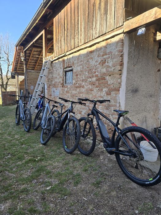 4xE-bike Cannondale si Cube