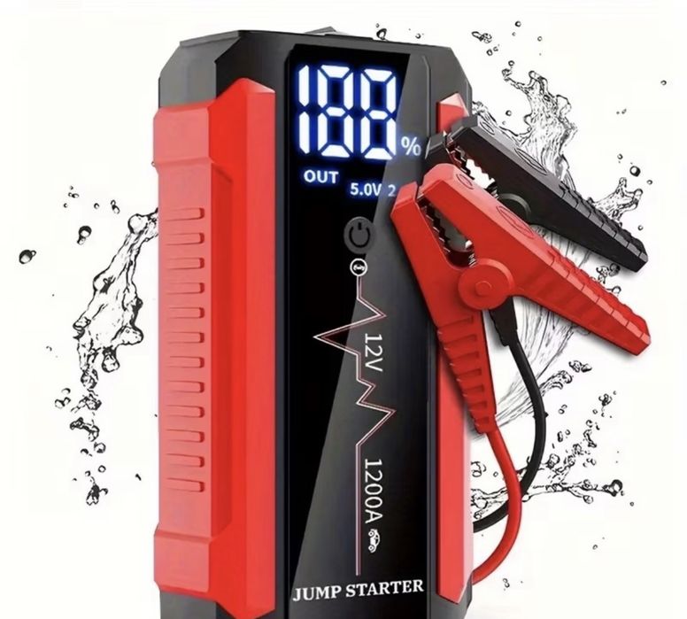 Преносим Jump Starter 12V/1200A-модерното решение за палене на колата
