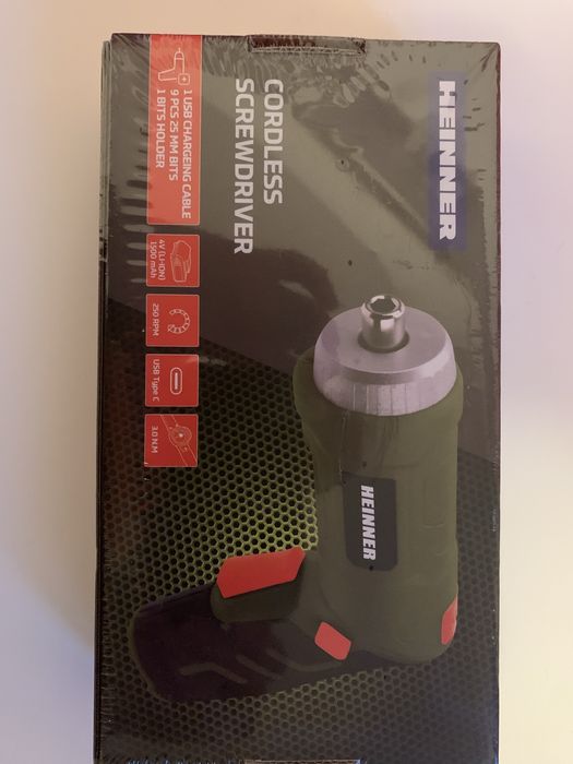 Surubelnita electrica HEINNER 4v li-ion